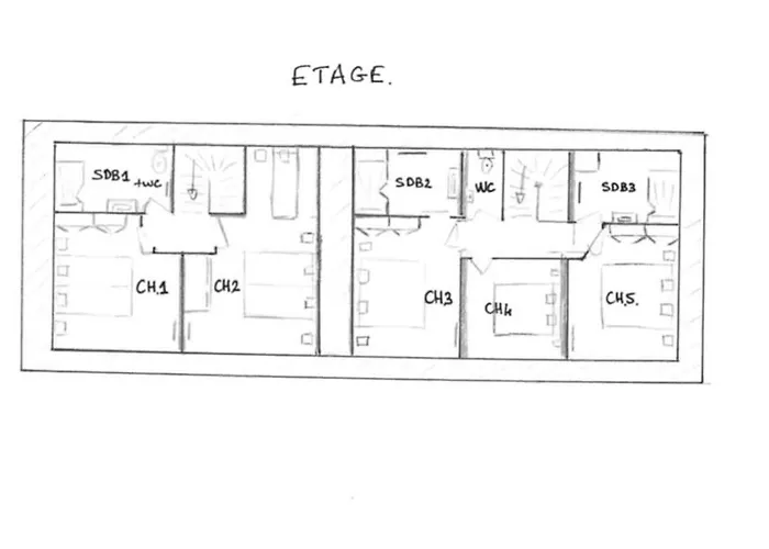 Сasa de vacaciones La Venais,
